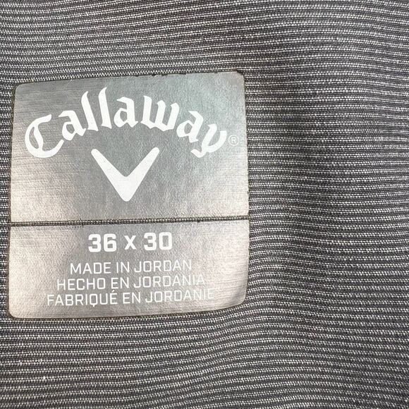 Callaway Mens Golf Pants Classic Stretch Gray Size 36x30 - Picture 5 of 7